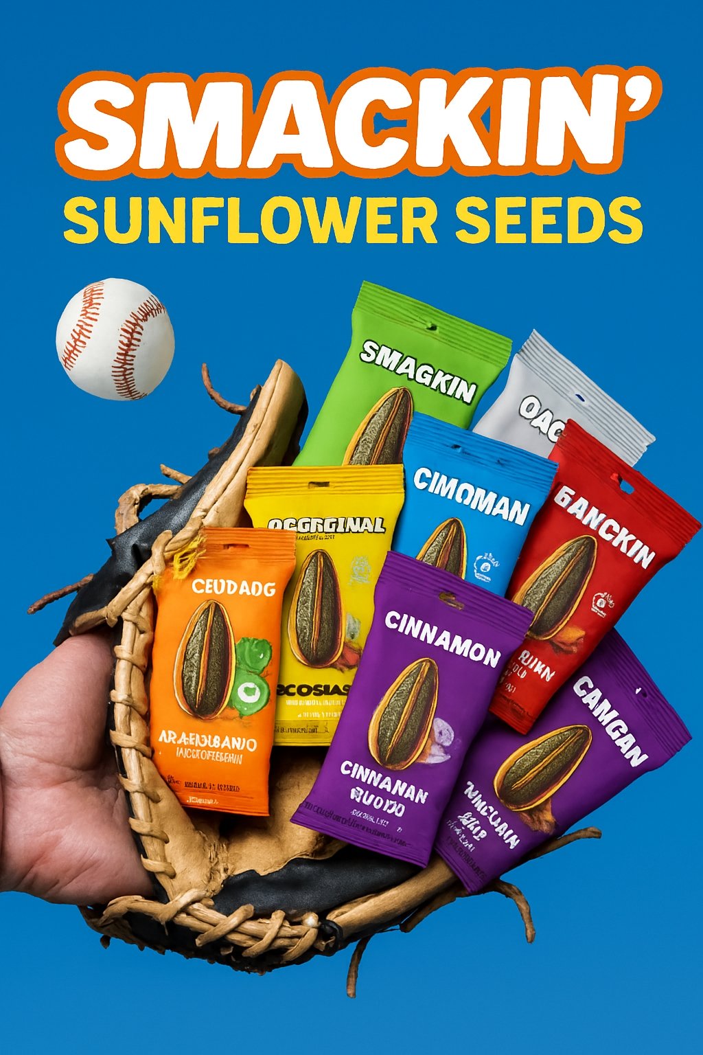 Smackin Sunflower Seeds The Great Tasting Snack for Flavor and Crunch