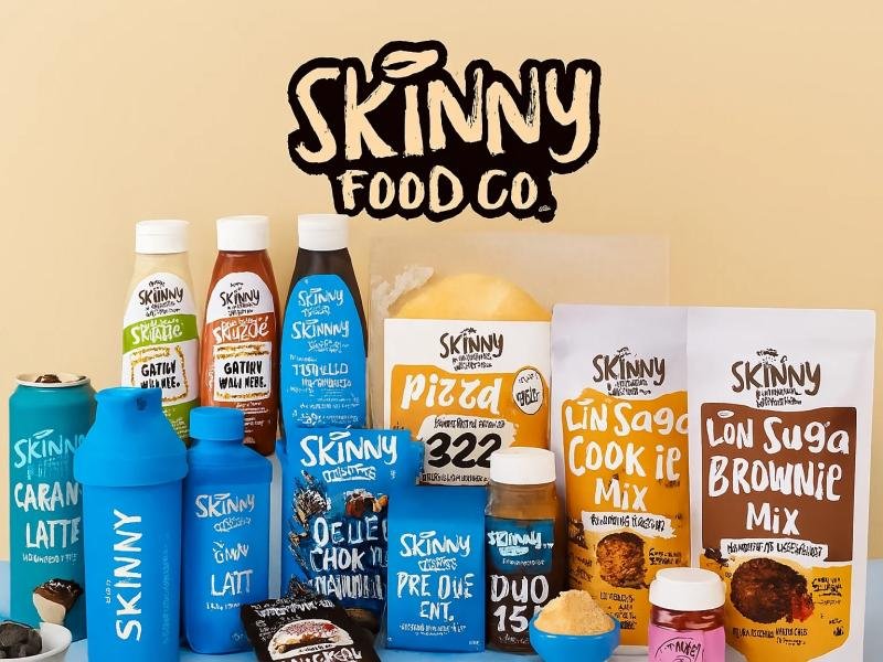 The Skinny Food Co UK  Rebranding Healthy Lifestyle through Guilt Free Options