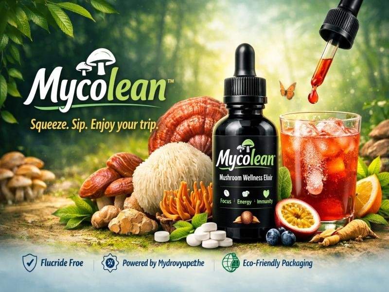 Mycolean Liquid Enhancer Guide Natural Nootropic Drink Alternative Energy Mood Boost
