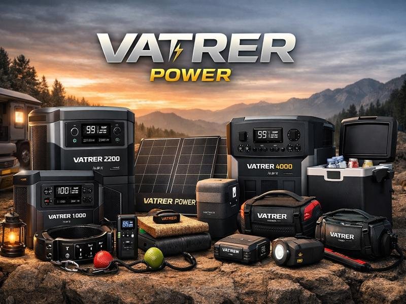 Vatrer Power lithium battery solutions for solar energy storage and off grid power systems high performance LiFePO4 batteries