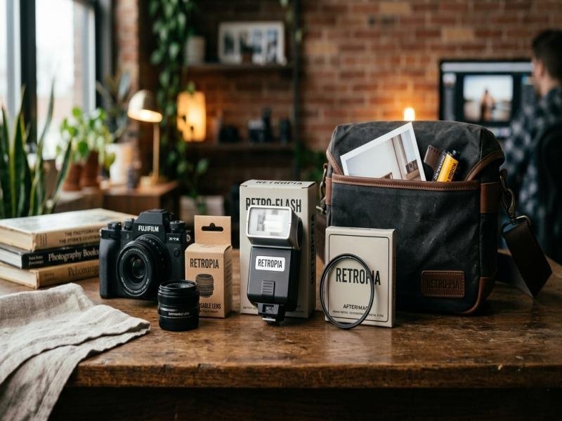 Retropia Review and Product Guide. Exploring Retro Photography Lenses Filters Presets and Creator Accessories
