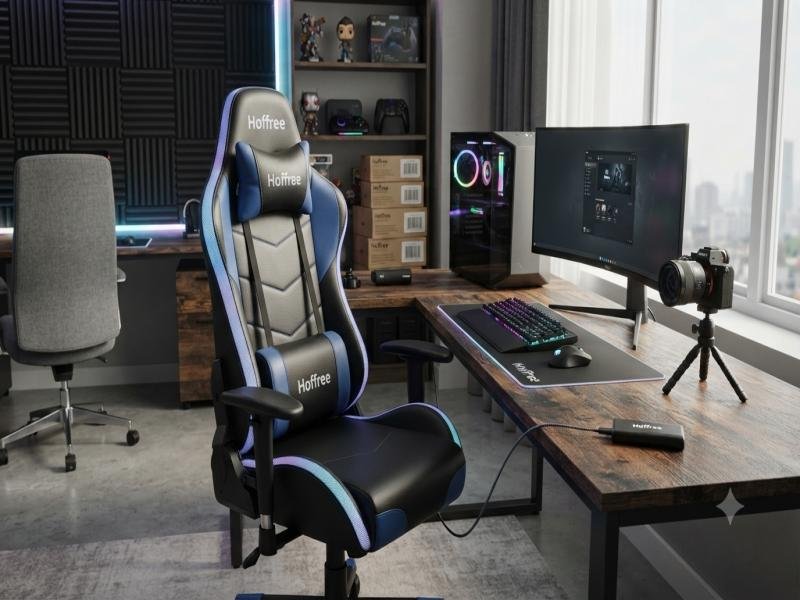 Hoffree Gaming Chairs and Office Chairs Guide. Ergonomic Seating for Gaming and Work