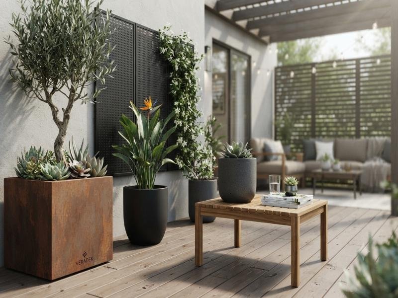 Veradek Planters Review and Complete Product Guide. Modern Outdoor Planters for Stylish Homes and Gardens