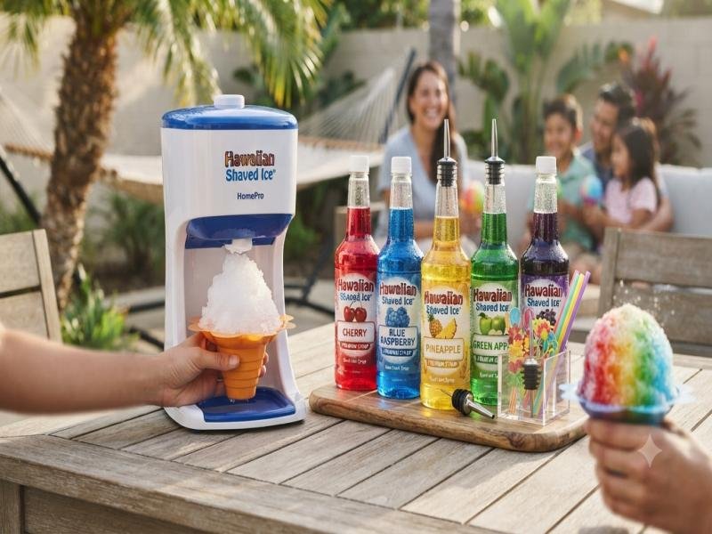 Hawaiian Shaved Ice Complete Guide to Shaved Ice Machines Syrups and Snow Cone Supplies