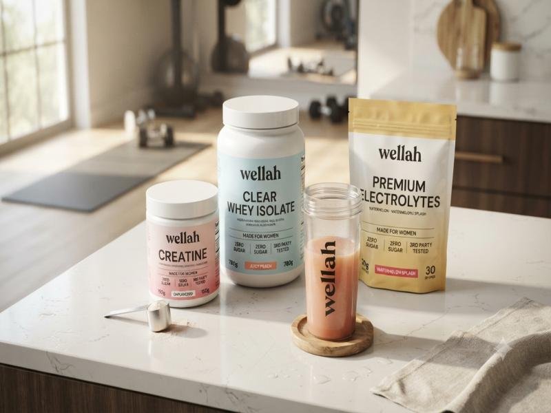 Wellah Supplements Review and Product Guide. Protein Creatine Electrolytes Collagen and Wellness Nutrition